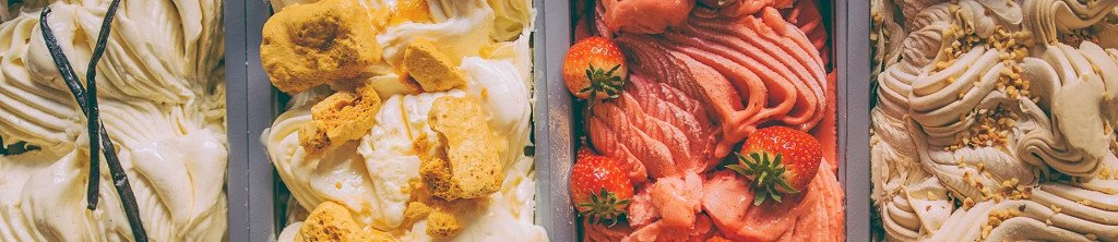 Frank and Beans gelato selection